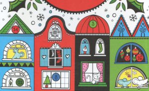 Adventskalender zum Ausmalen Usborne