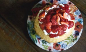 Erdbberkuchen ganz bluebirdvintage