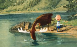 Kinderbuch Bilderbuch Elch Oliver Jeffers