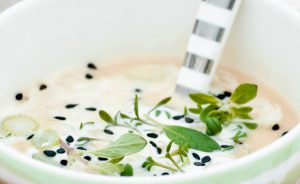 Winter Sweet Table Rezept Lauch Creme Suppe©Frau Herzblut