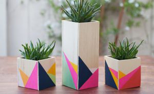 wood centerpiece artikel tellloveandchocolate