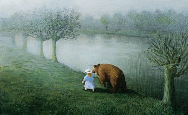 Hackes Tierleben Madchen mit Bar MICHAEL SOWA klein