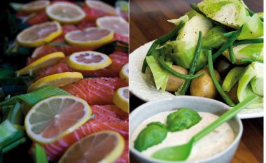 KE Zitronenlachs mit saure Sahne