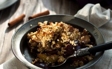 Pflaumen Crumble Quinoa Buchweizen 7