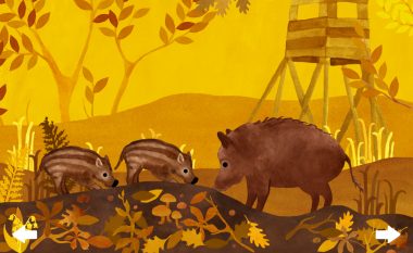 kinder app under leaves titelbild