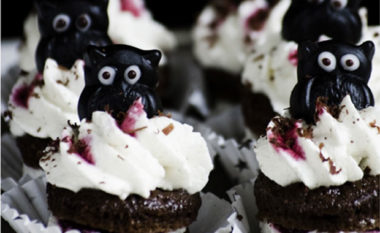 Halloween Eulen Cupcakes©www.frauherzblut