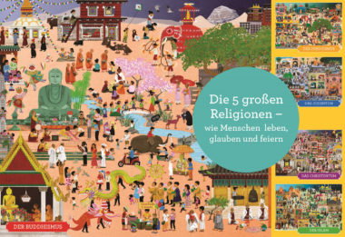 Kinderbuch Tipp Wimmelbuch der Weltreligionen c Beltz Verlag