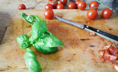 Schnelle Quiche Tomaten Basilikum