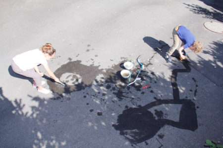 Berlin mit Kind DIY Wassermalerei KILUDO