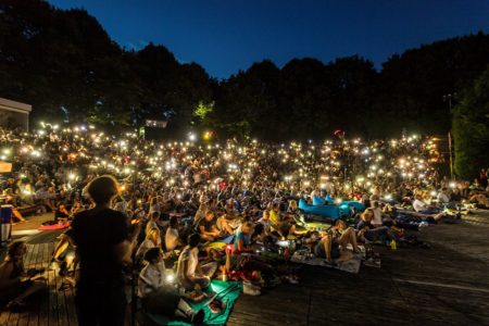 Kino Mond und Sterne Crowd Licher | München mit Kind