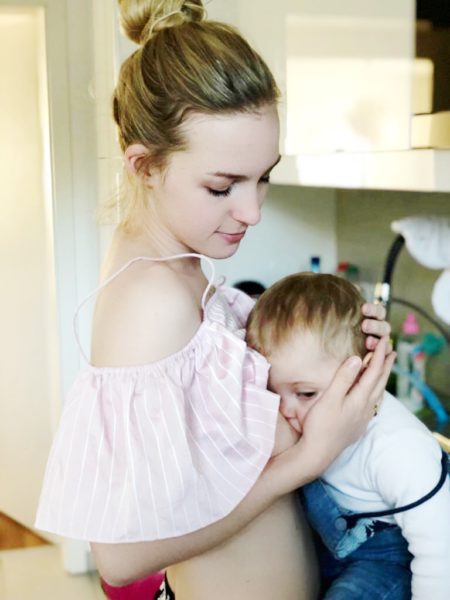 Jana mit Baby | München mit Kind