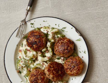 Rezept Buletten mit Schmorgurke