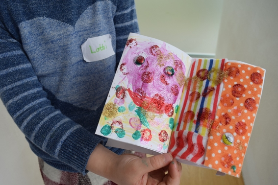 selbstgestaltetes Buch | München mit Kind