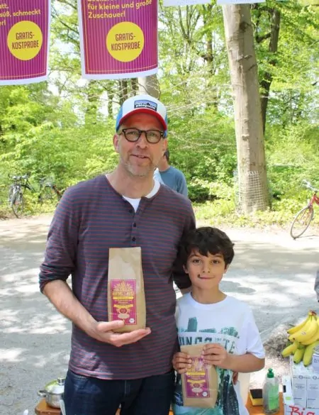 Martin und Sohn Muesli | Muenchen mit Kind