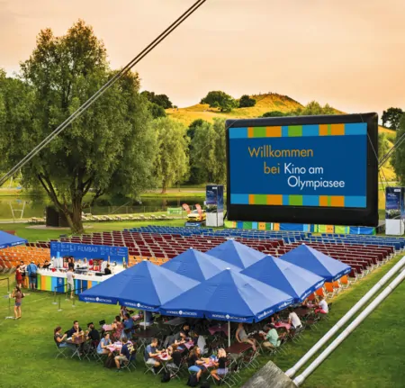 Kino am Olympiasee | München mit Kind