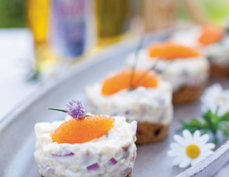 Mittsommer Rezept Heringstoertchen
