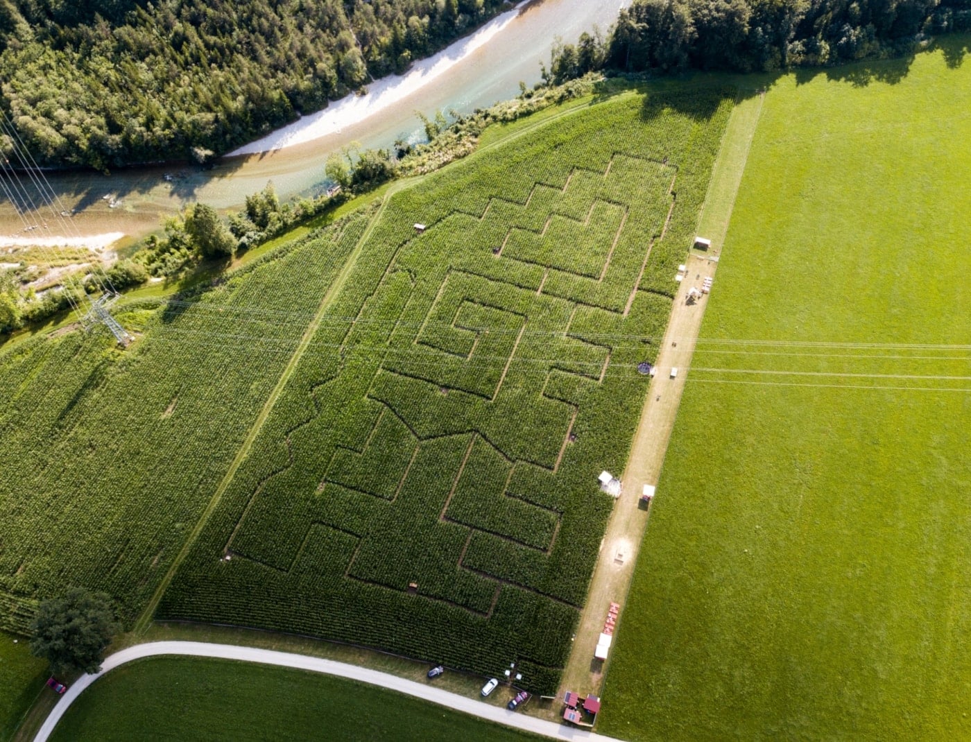 Labyrinth Aktivschaf Aktivhof Weihermuehle // HIMBEER