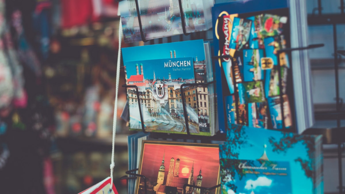 Postkarten Muenchen Sommer // HIMBEER