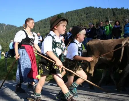 Almabtrieb im Allgäu // München mit Kind