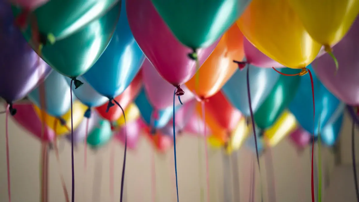 Luftballons Kindergeburtstag feiern // Muenchen mit Kind
