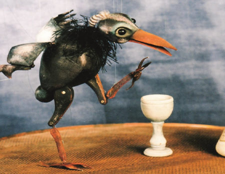 Marionettentheater Larizell Rabe Puppe Marionette // Muenchen mit Kind