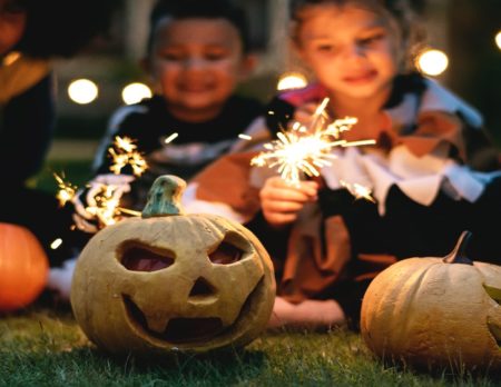 Halloween Kuerbisse Kinder // Muenchen mit Kind
