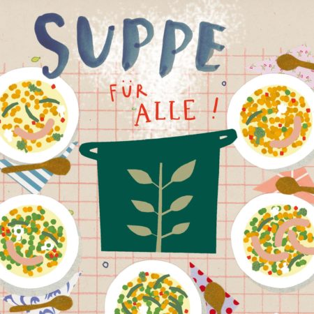 Kinderrätsel kostenlos zum Ausdrucken: Suppe für alle // HIMBEER