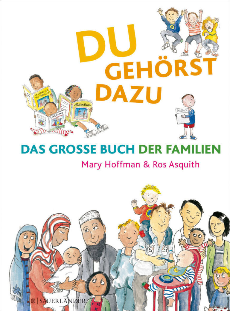 Bilderbuchfamilie: Diverse Familienbilder im Kinderbuch // HIMBEER