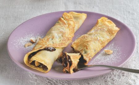 Schoko-Nuss-Palatschinken // HIMBEER