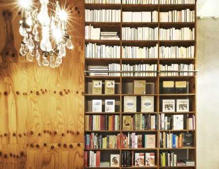 Moths, Buchläden, liebste, Münchens Beste, Top 10, Literatur, Bücher, Innenansicht, Bücherregal, Lüster // München mit Kind