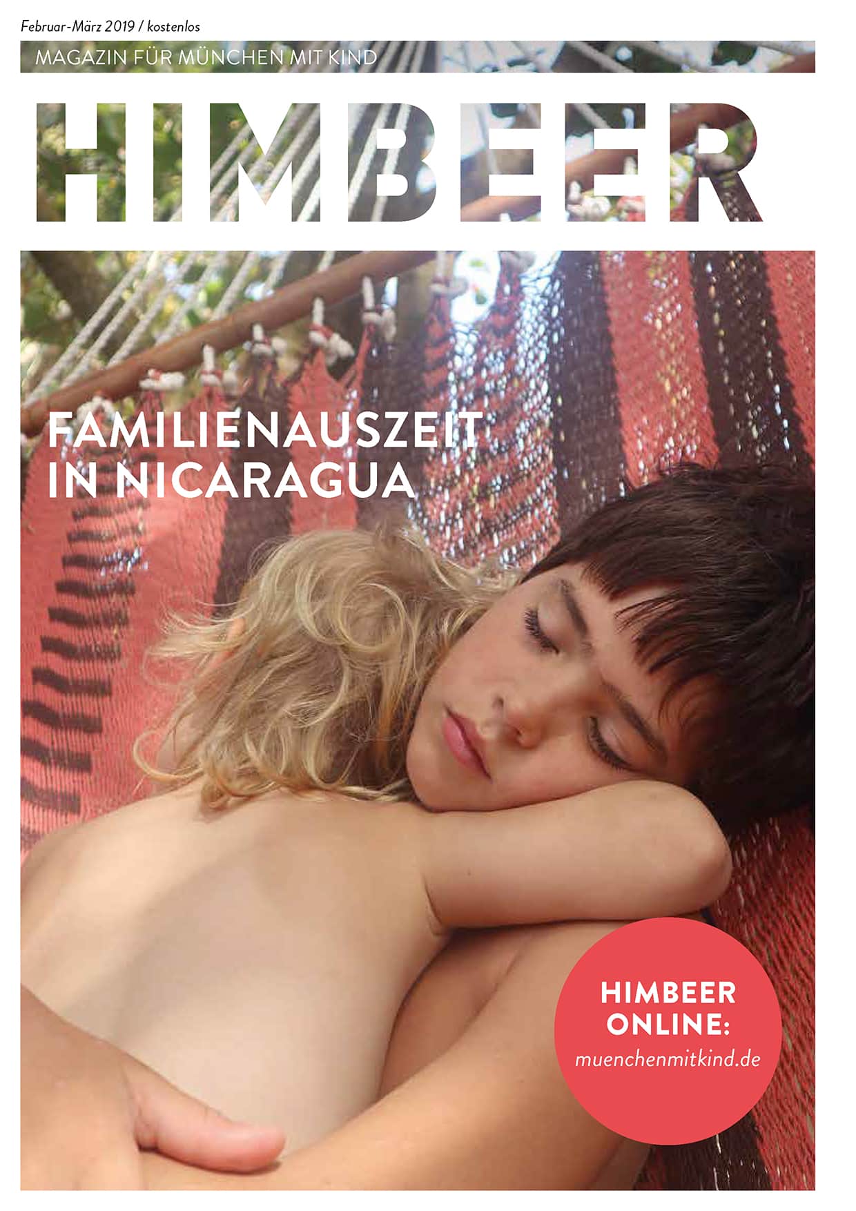 HIMBEER Magazin für München mit Kind Februar-März 2019 // HIMBEER