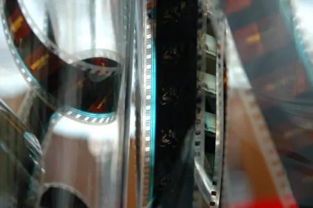 Filmrolle flimmern und rauschen // HIMBEER