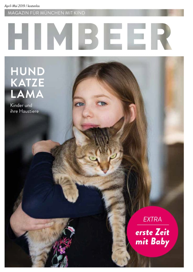HIMBEER Magazin für München mit Kind April-Mai 2019 // HIMBEER
