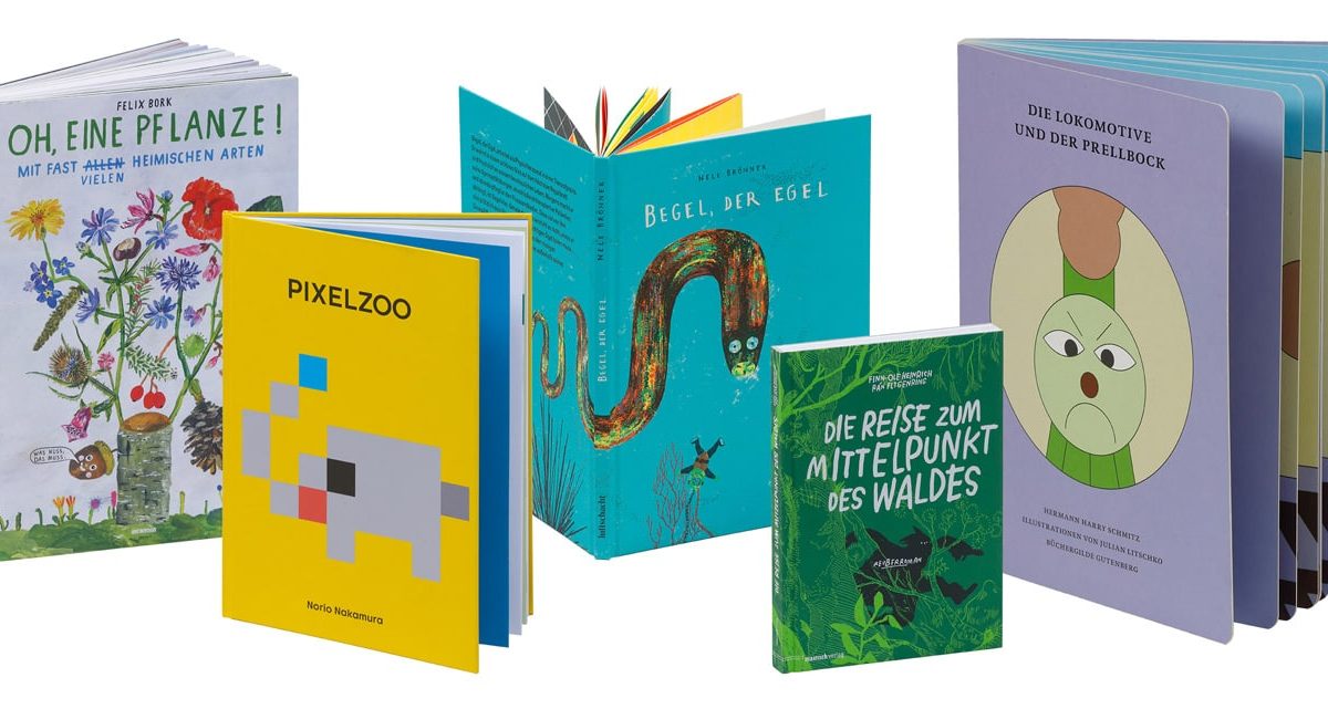 Stiftung Buchkunst: Die schönsten deutschen Bücher 2019 – die fünf schönsten Kinder- und Jugendbücher 2019 // HIMBEER