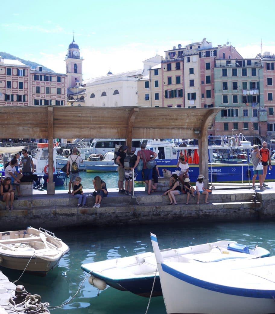 Familienurlaub in Ligurien mit Kindern: Camogli // HIMBEER