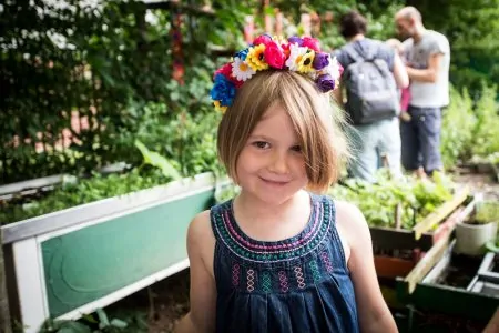 Dschungelpalast Sommerfest Blumenkranz // HIMBEER