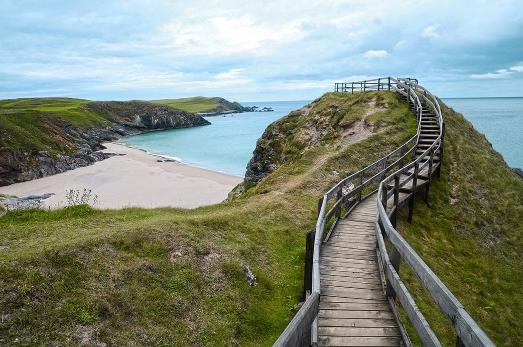 Familienurlaub in Schottland: Sango Sands // HIMBEER