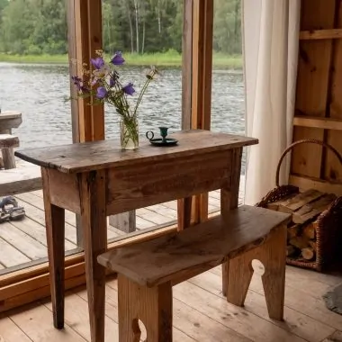 Urlaub mit Kindern in Schweden auf einem Hausboot – Innenraum // HIMBEER