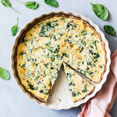 Spinat-Ricotta-Quiche backen // HIMBEER