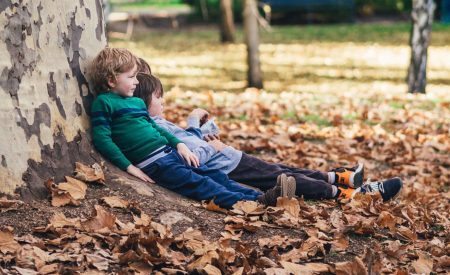 Kinder Herbst Baum // HIMBEER