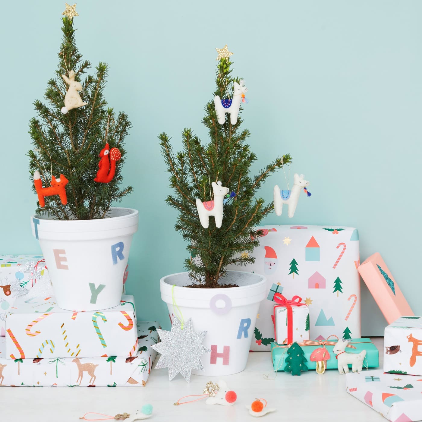 Nikolaus-Geschenke für Kinder: Hübscher Baumschmuck Tiere // HIMBEER