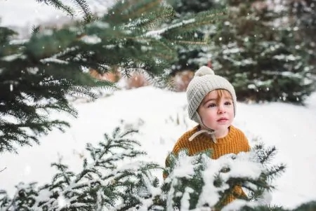 Mini-Tipps: München mit Baby im Januar 2020 – Kleinkind, Winter, Schnee, Tannen // HIMBEER
