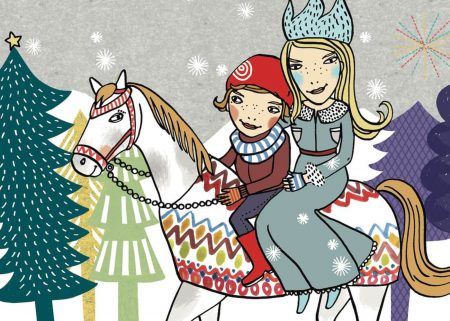 Kinderrätsel HIMBEERCHEN: Ausritt mit der Schneekönigin // HIMBEER