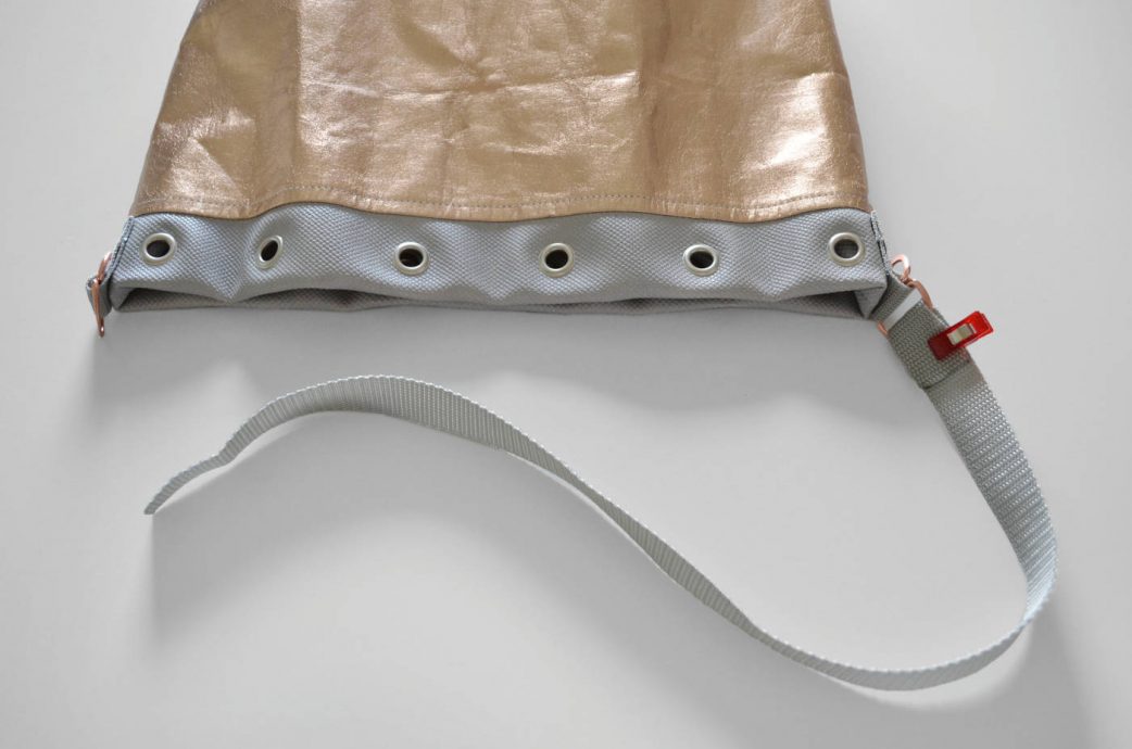 DIY-Tasche im Metallic Look: Schritt 14 // HIMBEER