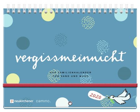 Weihnachtsgeschenk: Familienkalender, Wandkalender 2020 von Silke Schmidt // HIMBEER