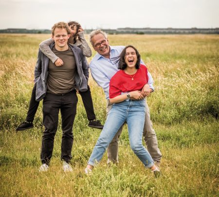 Dreifachvater Matthias mit seinen Kindern im Interview über seinen Familienalltag als getrennter Vater // HIMBEER