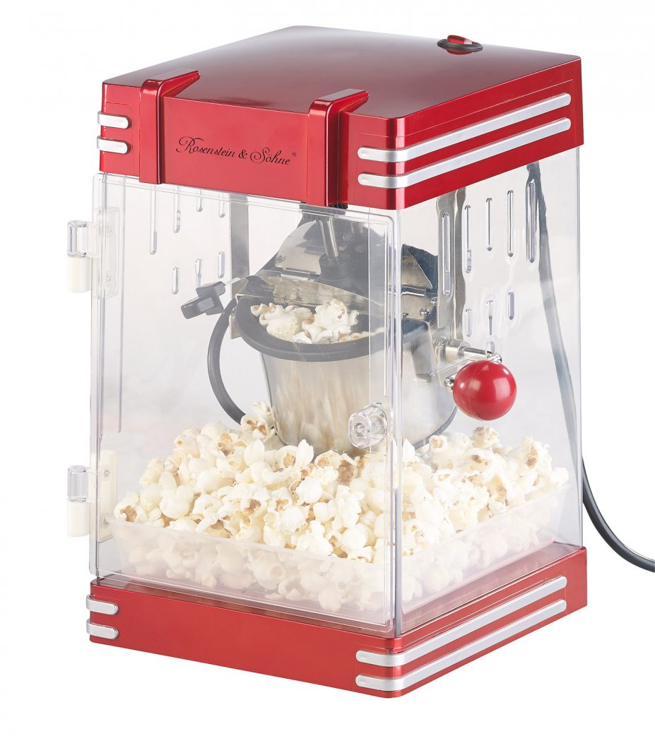 Geschenkidee für Jugendliche: Retro-Popcorn-Machine fürs Heimkino // HIMBEER