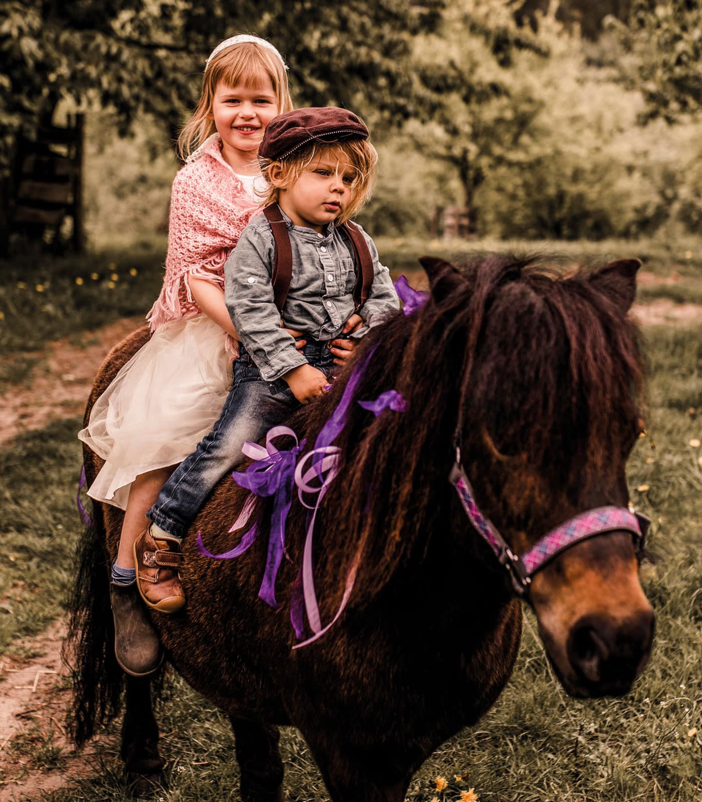 Ponyreiten für die Kinder – der Hit beim Familienfest // HIMBEER