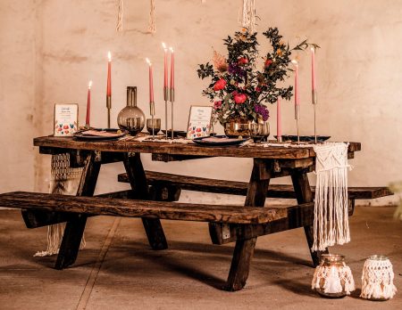 Schöne Tischdeko für Familienfeiern – Feste feiern mit Kindern // HIMBEER