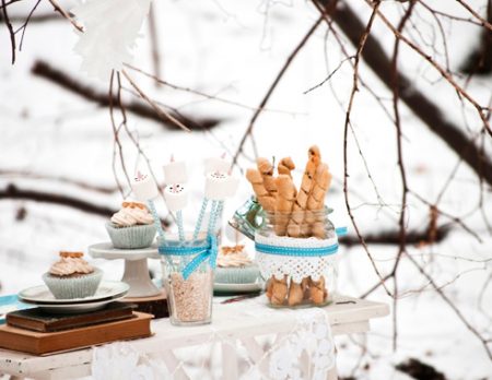 Picknick im Schnee_ Schöne Idee im Winter für Familien // HIMBEER